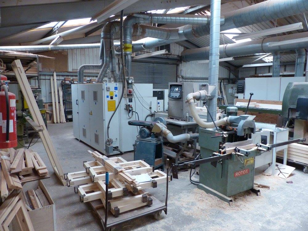 Machinery workshop at AJ & D Chapelhow (Cliburn) Ltd