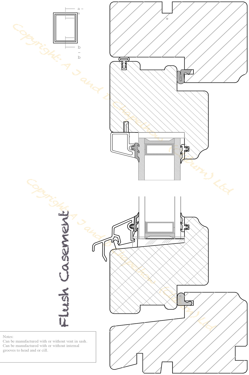 Flush Casement windows from A J & D Chapelhow (Cliburn) Ltd