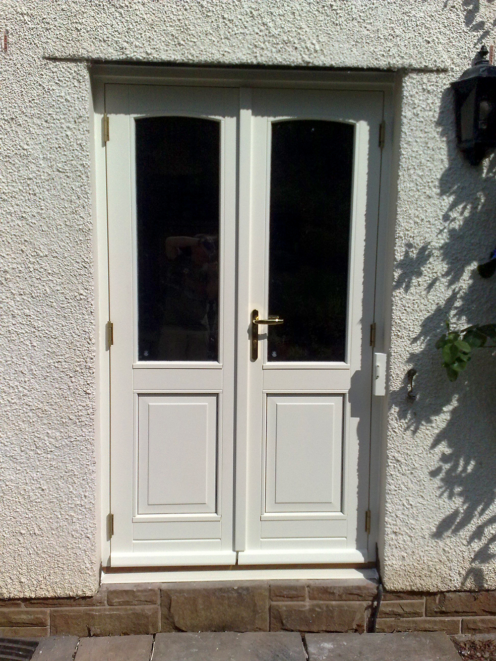 Painted double door from A J & D Chapelhow (Cliburn) Ltd