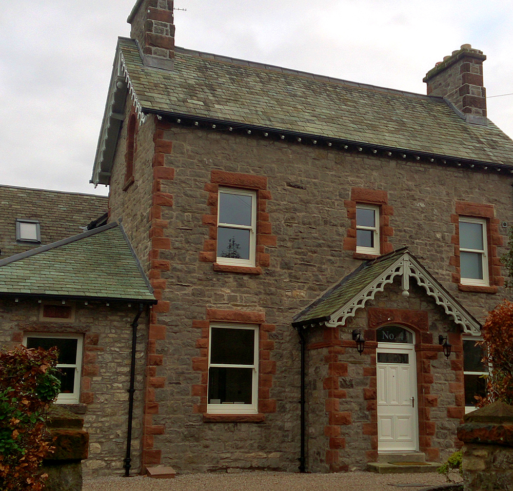 Sliding sash windows by AJ & D Chapelhow (Cliburn) Ltd