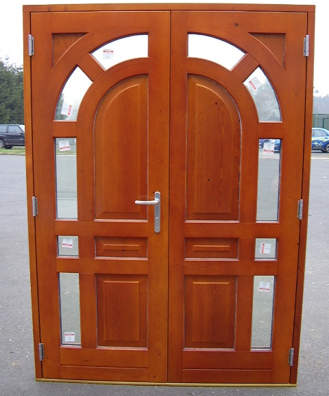 Arched effect double door from A J & D Chapelhow