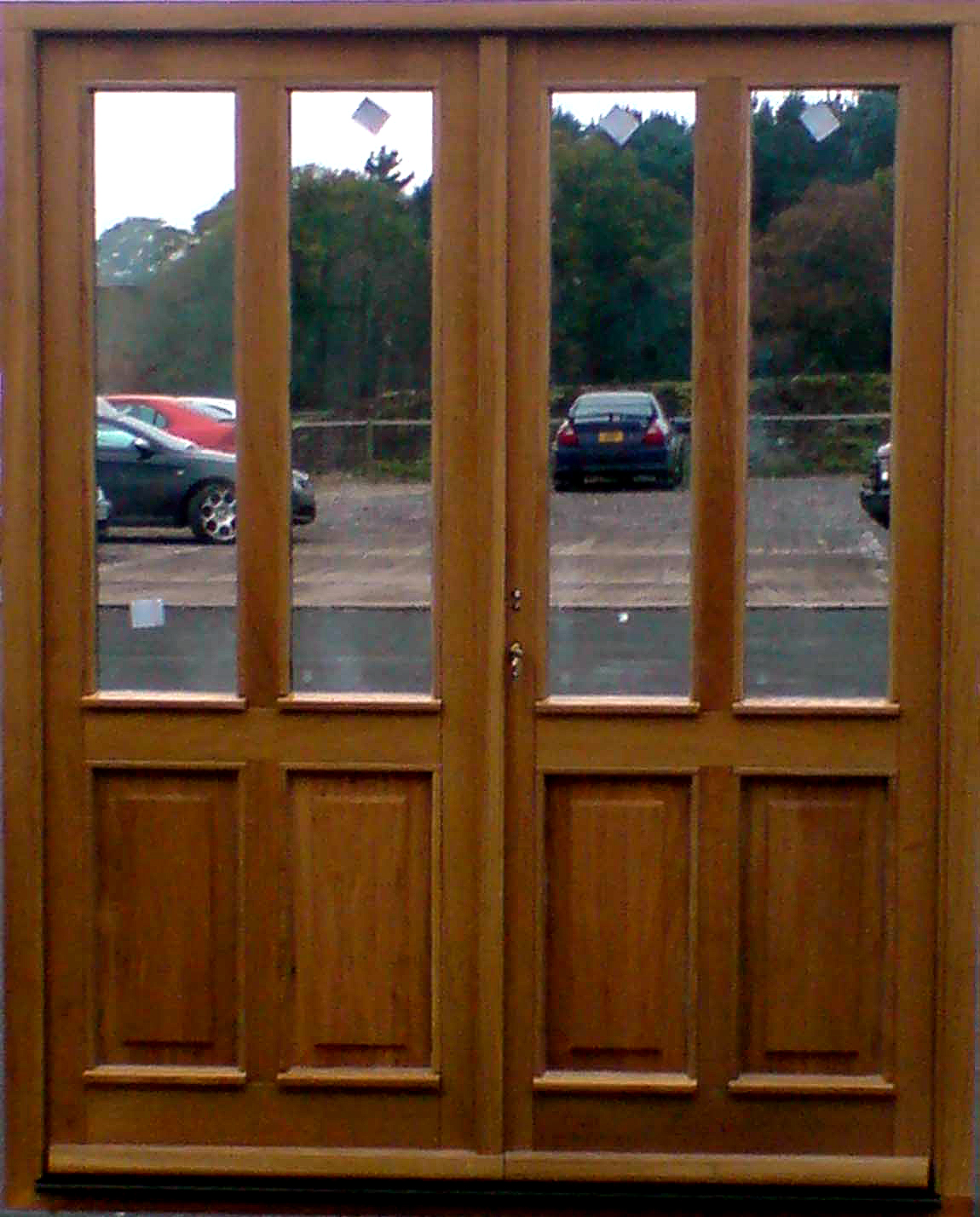 Double Wooden Door from A J & D Chapelhow (Cliburn) Ltd