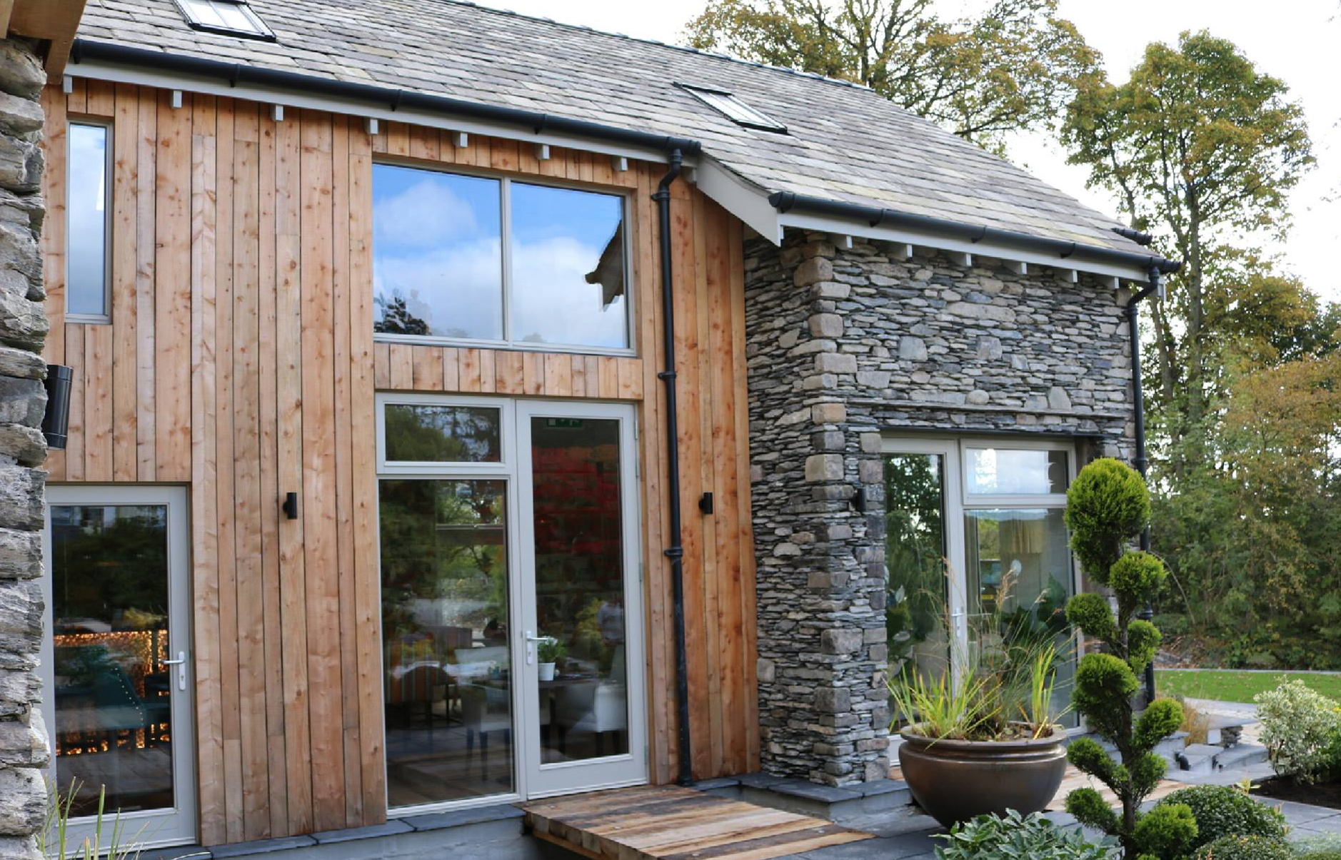 Architect designed timber windows from AJ&D Chapelhow (Cliburn) Ltd