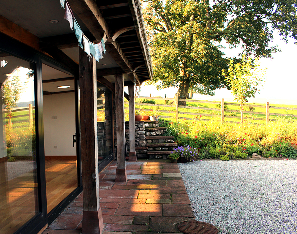Timber doors from Aj&D Chapelhow Ltd at Soulands Studio, Dacre