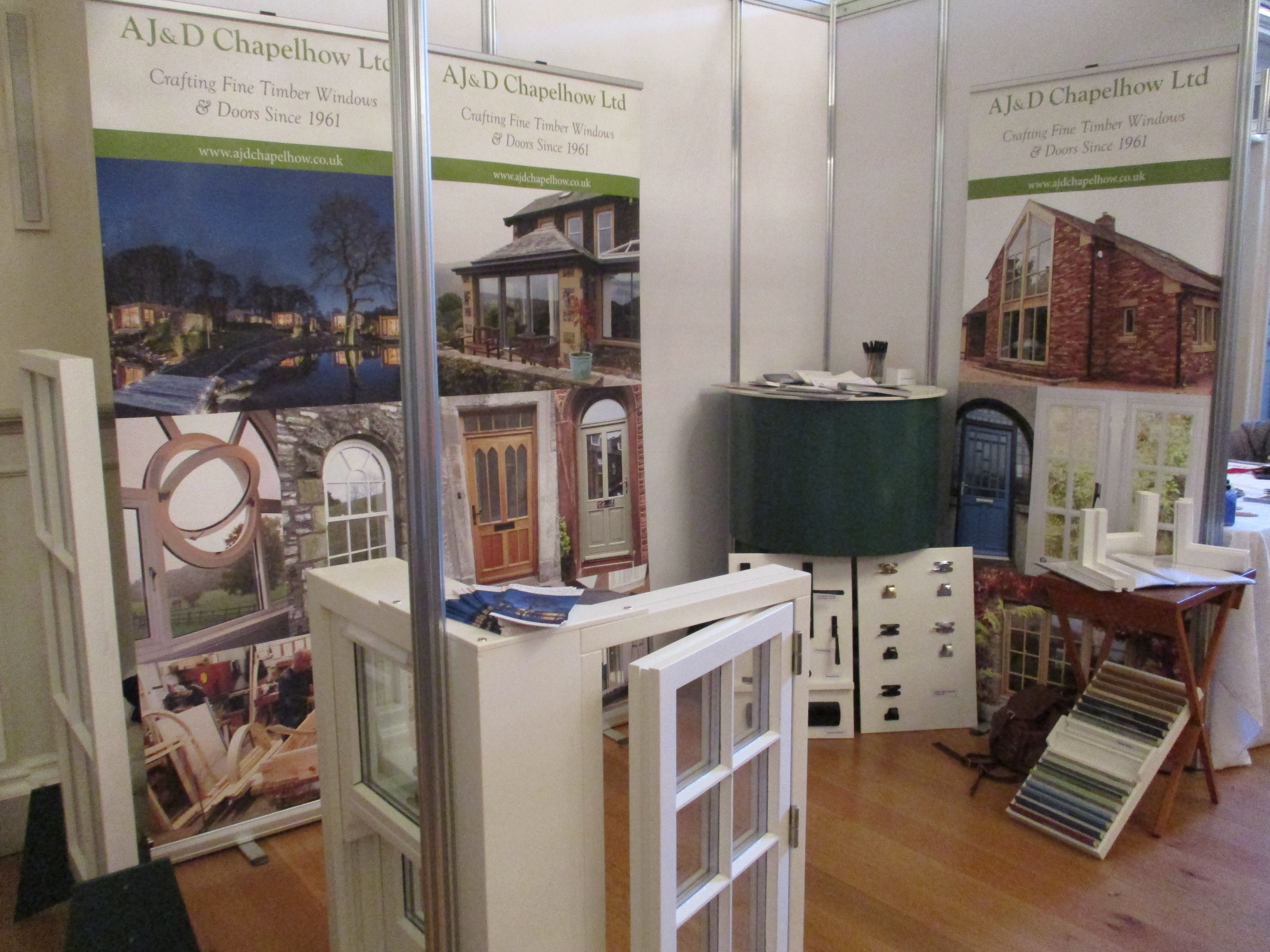 AJD chapelhow at the listed property show 2018