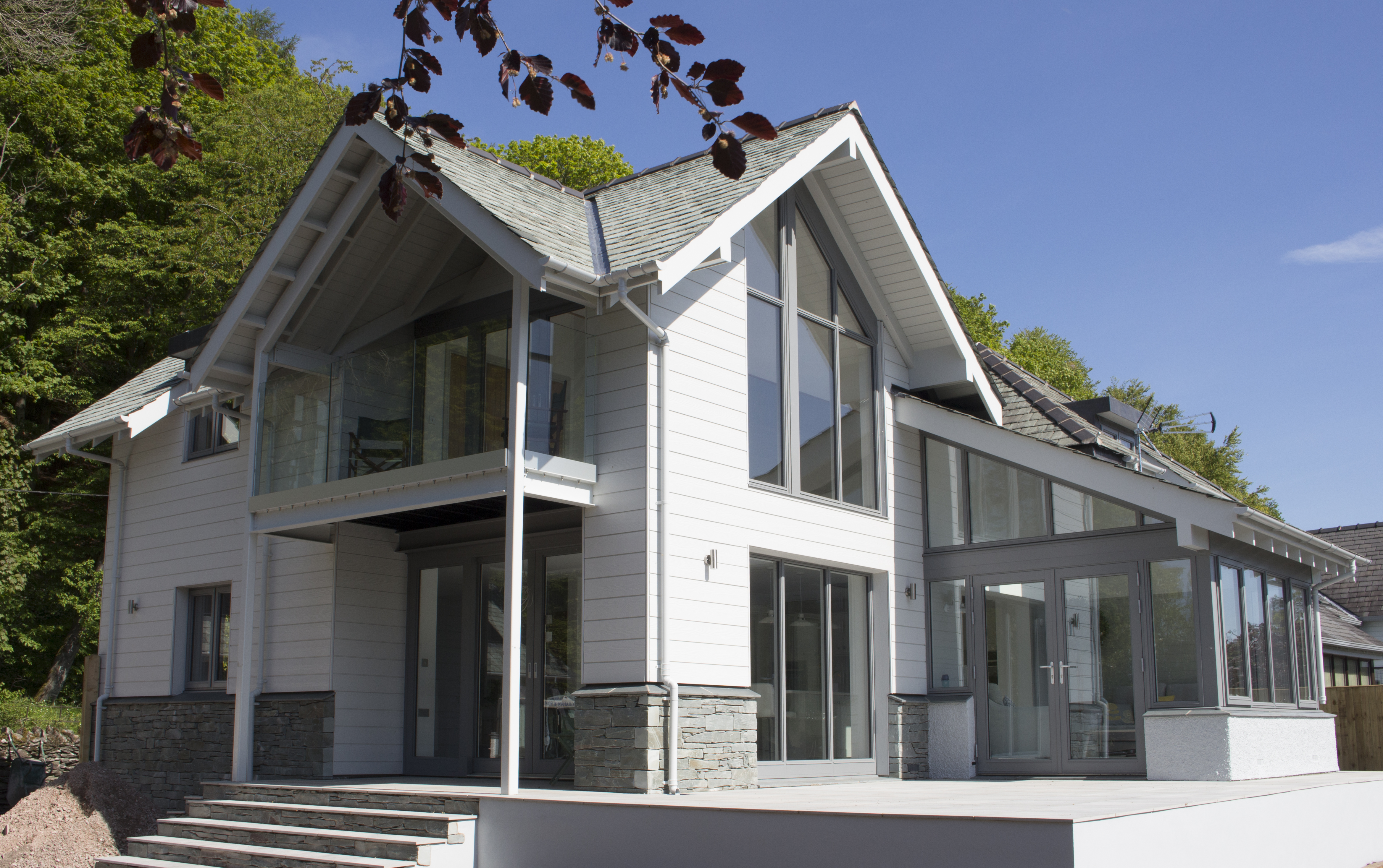 Aluminium Clad fixed light windows