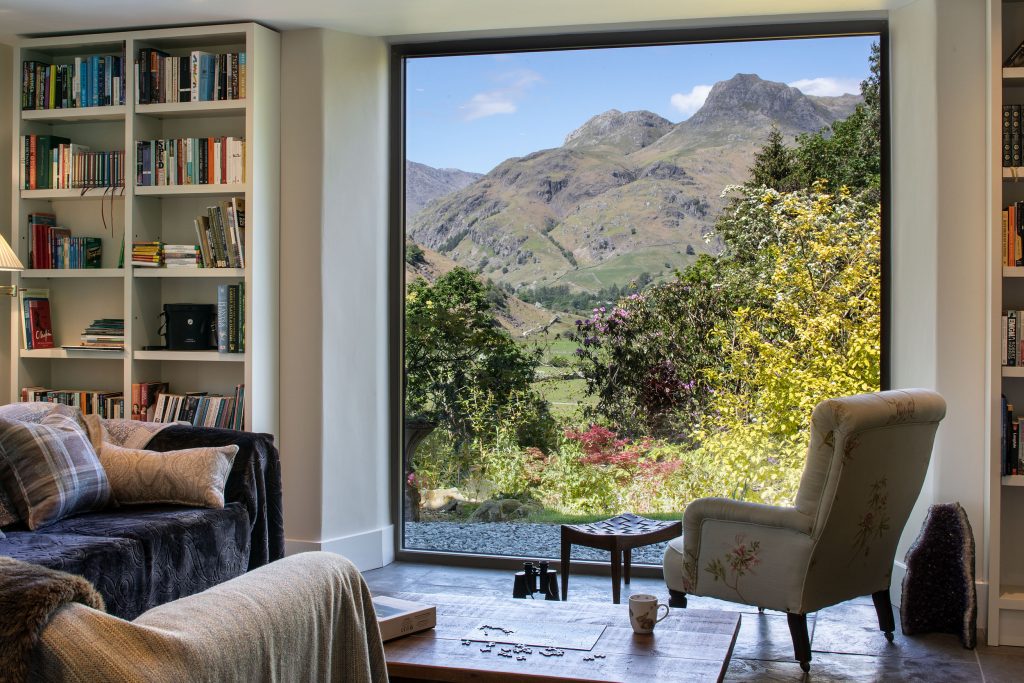 window from ajd chapelhow in this Lake District Property