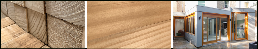 Accoya timber for windows and doors