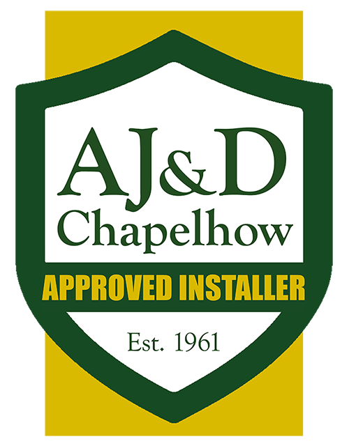 become and approved installer for AJ&D Chapelhow